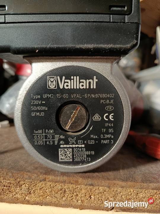 Pompa obiegowa Vaillant ecoTEC plus VC i VCW Liszkowice