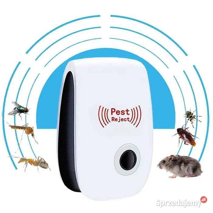 ODSTRASZACZ ULTRADŹWIĘKOWY Szkodników Nowy