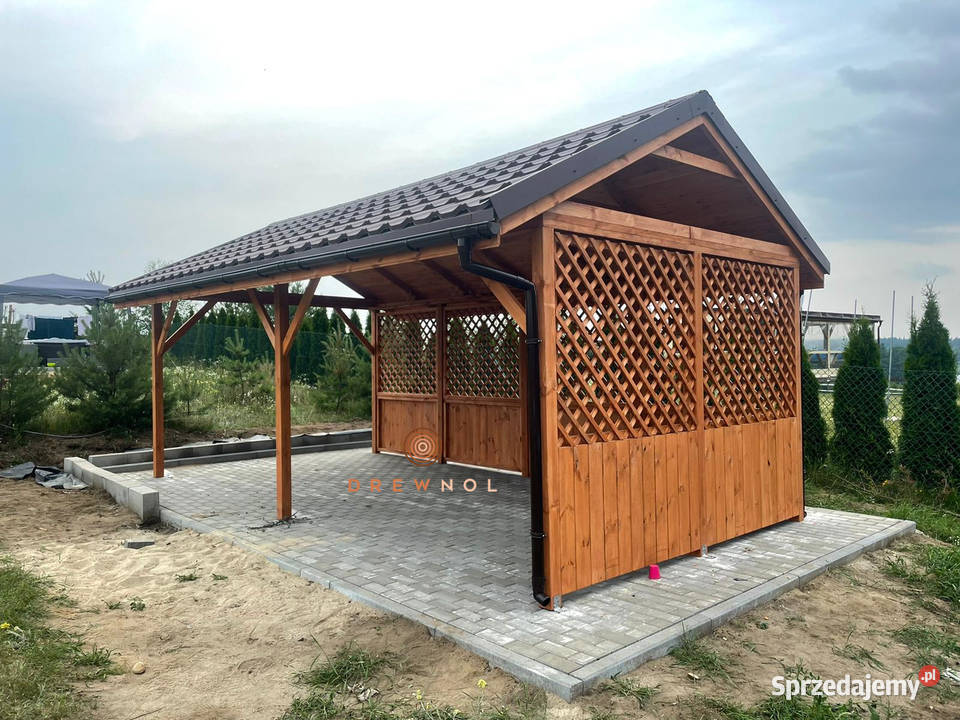 Altanki altanka altana wiata drewniana śląskie Częstochowa