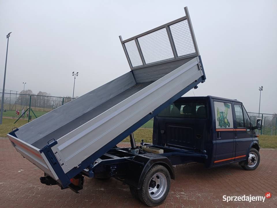Ford transit 24 doka wywrotka kiper brygadówka 2400cm3