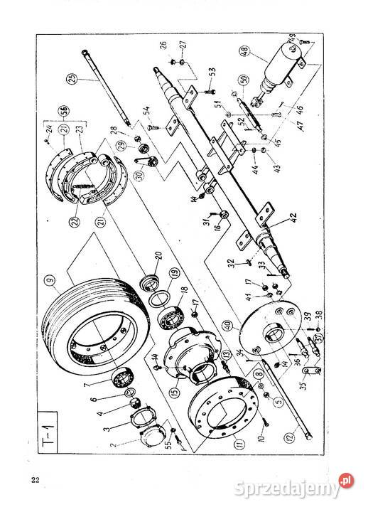 Instrukcja obsługi i katalog części rozrzutnik podkarpackie Stalowa Wola sprzedam