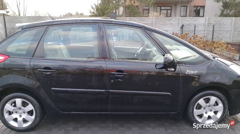 Piękny citroen C4 Picasso 16 HDi czarny mazowieckie