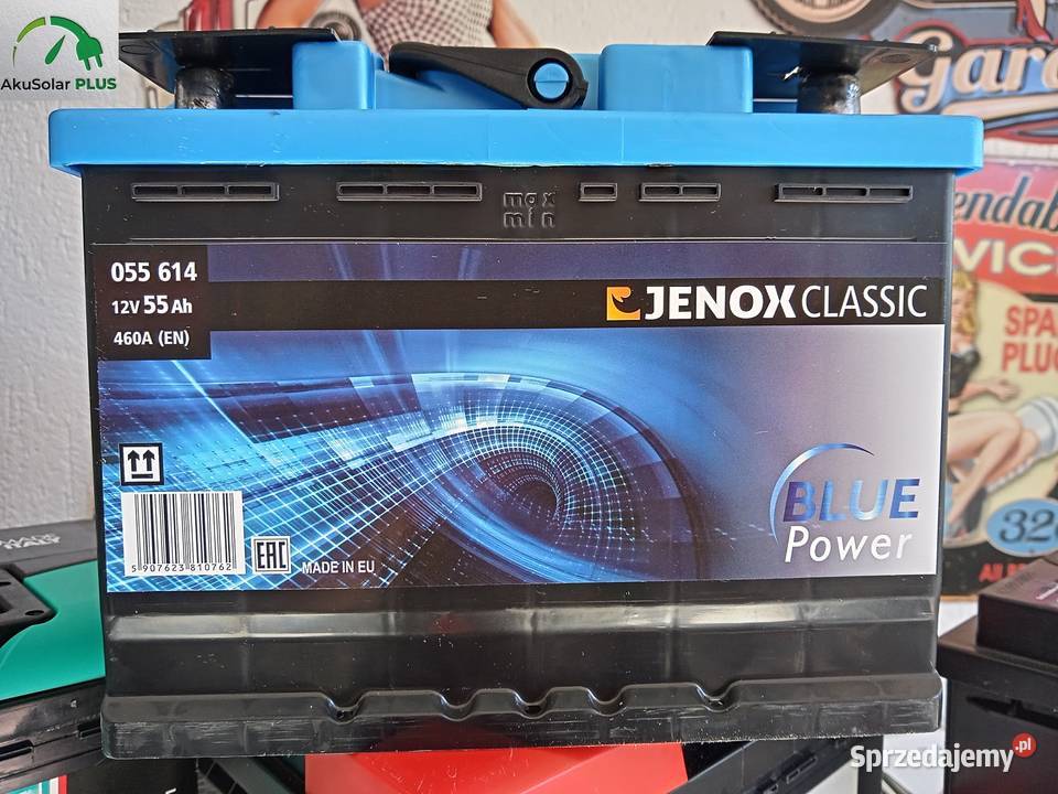 Akumulator Jenox 55Ah 460A P śląskie Częstochowa