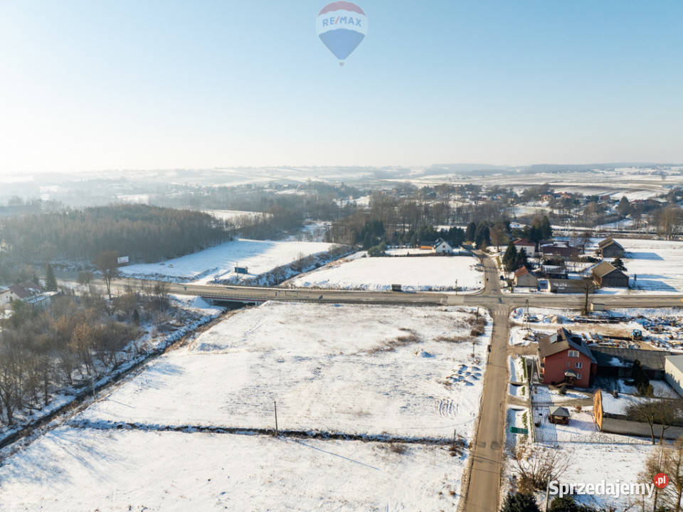 Działka usługowa z wz S7 małopolskie