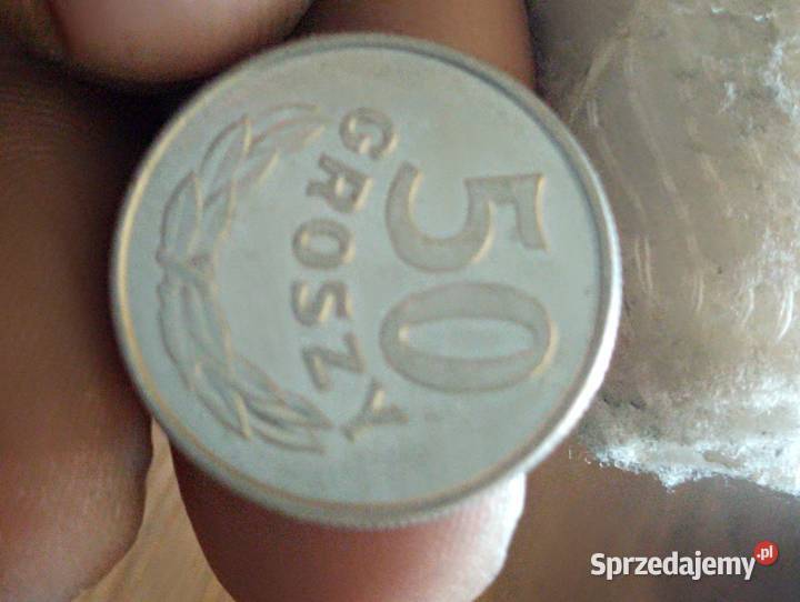 Sprzedam 50 gr 1986 r zzm Numizmatyka Chełm