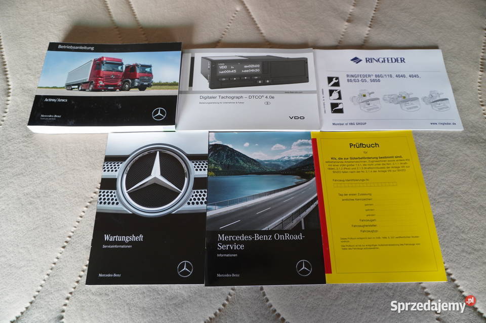 MercedesBenz Actros 2545 MP5 6x2 Chłodnia serwisowany w ASO Kraków