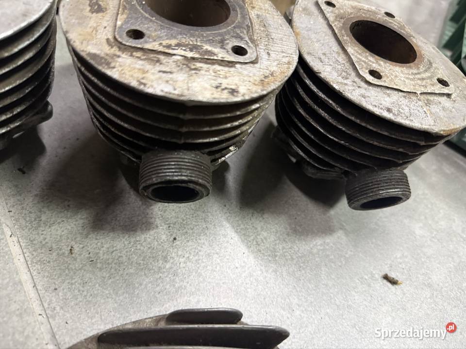 Cylinder głowica silnik komar s38 rys motorynka Kielce