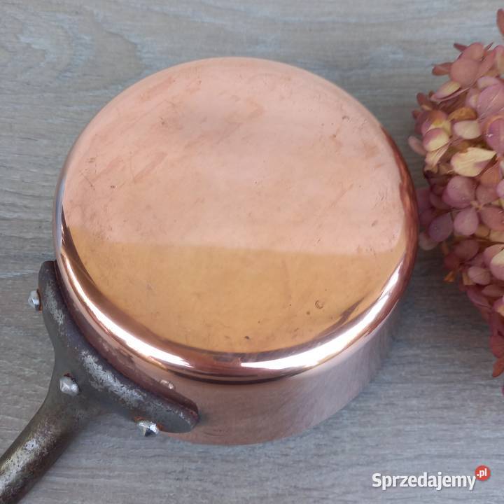 Profesjonalny miedziany rondel miedziana