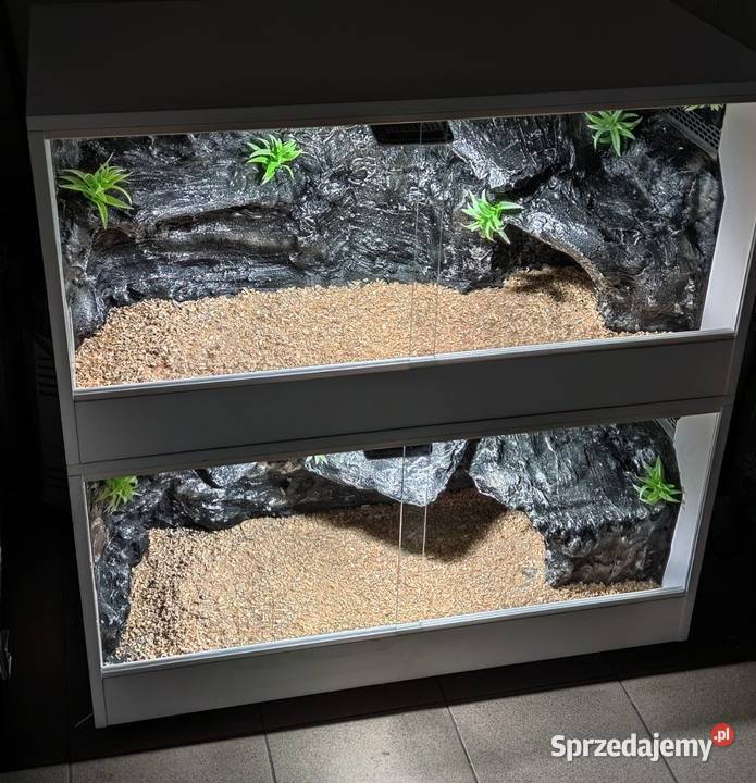 Terrarium Egzo Systems gekona lamparciego agamy Będzin sprzedam
