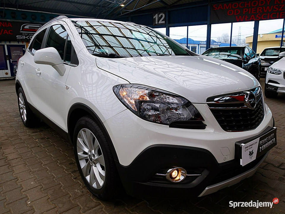 Opel Mokka BIAŁA PERŁA 2xKlimatronic Skóra 3Lata SUV Mysłowice sprzedam