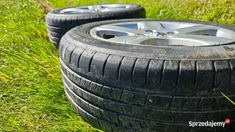 Alufelgi 16 Peugeot z oponami letnimi Samochodowe