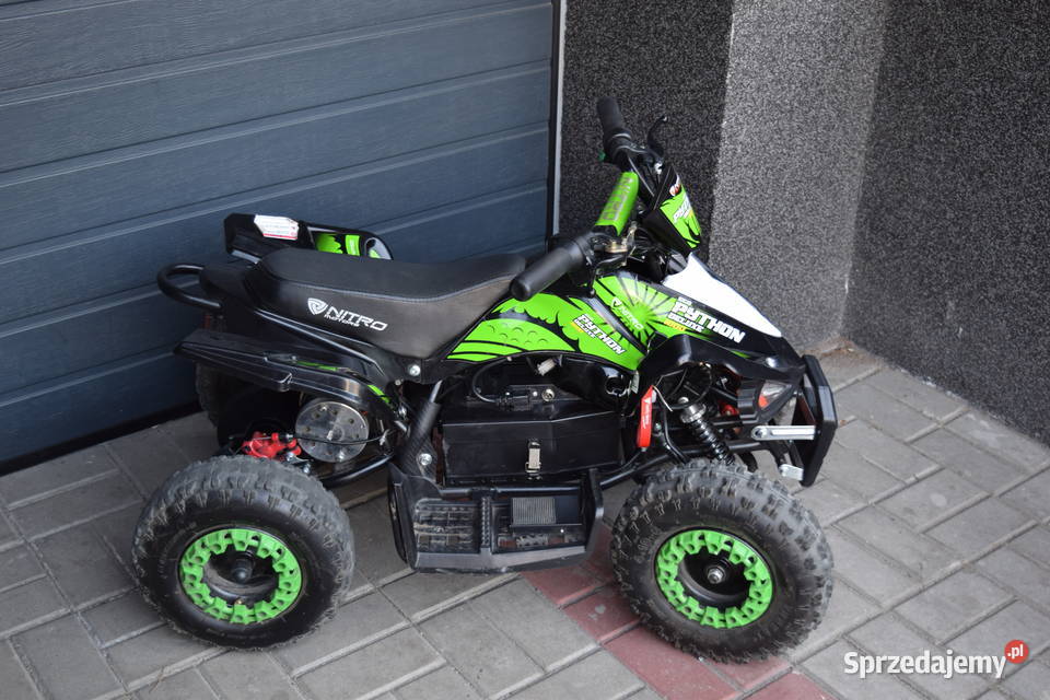 Mini QUAD NITRO 30h1000W Elektryk Okazja Olsztyn 800cm3 warmińsko-mazurskie