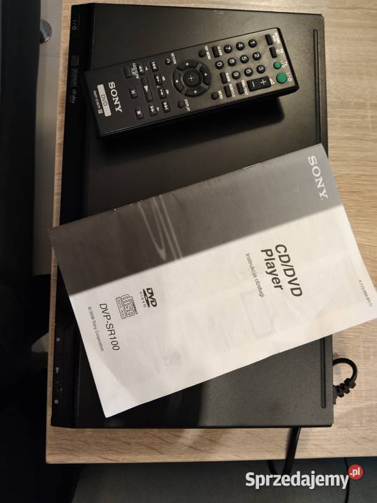 sprzedam odtwarzacz Sony CD/DVD Player DVP -SR 100