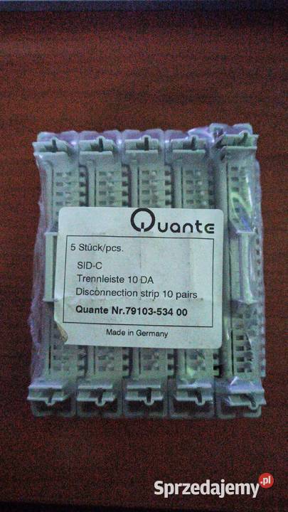 Listwa przyłączeniowa LSA 210 do 10 par