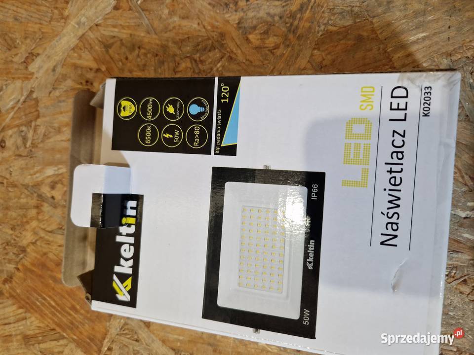 Naświetlacz LED 50W barwa biała zimna 6500K