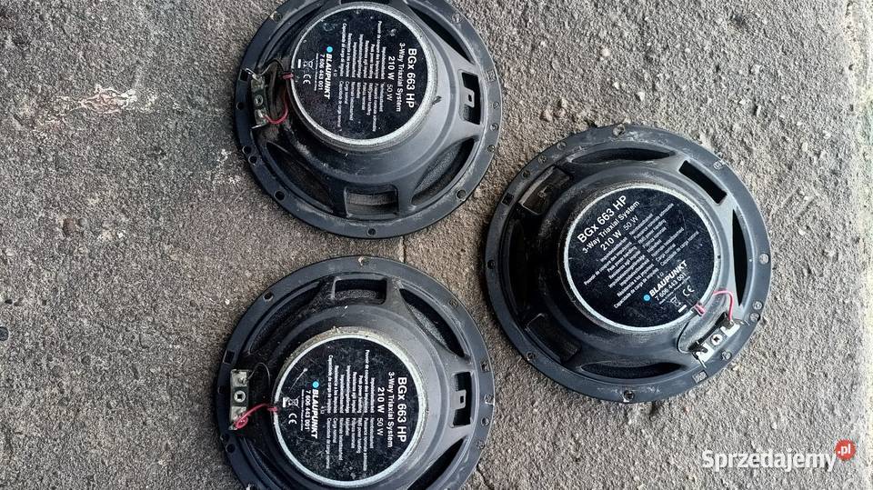 Głośniki Blaupunkt BGX 663HP Piaski