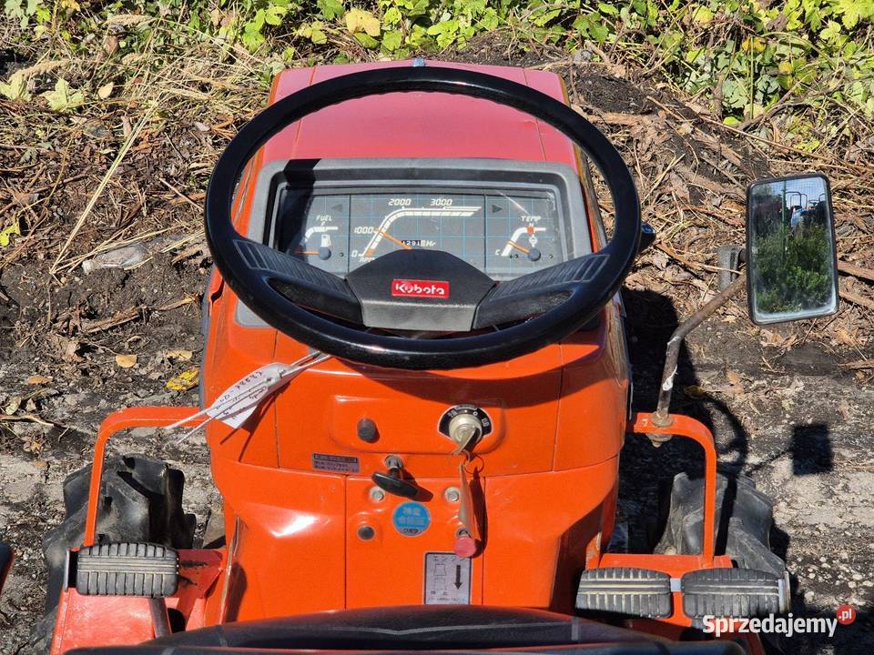 Traktorek traktor KUBOTA B40D 14 44 Skrzynia biegów Manualna Małuszyn