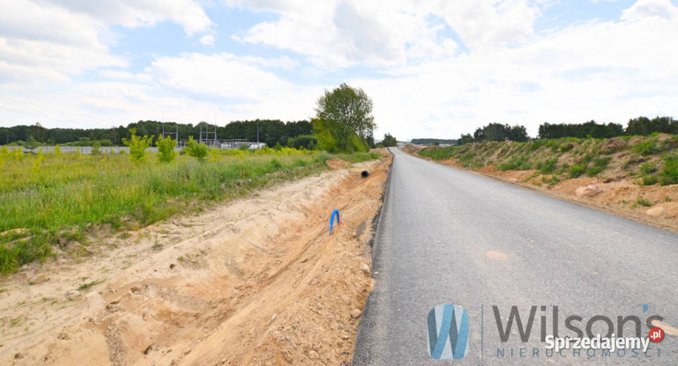 sprzedaży działki Załuski 7195m2