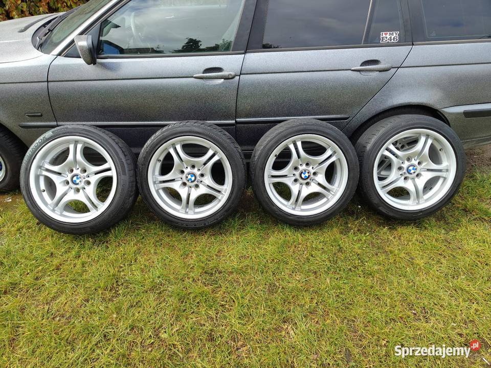 Felgi r17 mpakiet oryginał 75 i 85 z oponami Średnica 17" Aleksandrów Łódzki