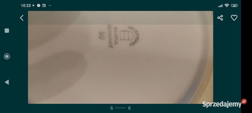 Duża miska salaterka porcelana Wallendorf Wrocław