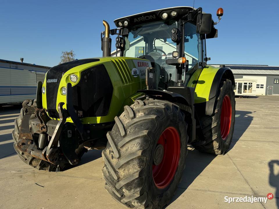 Ciagnik rolniczy Claas Arion 640 2012r mazowieckie