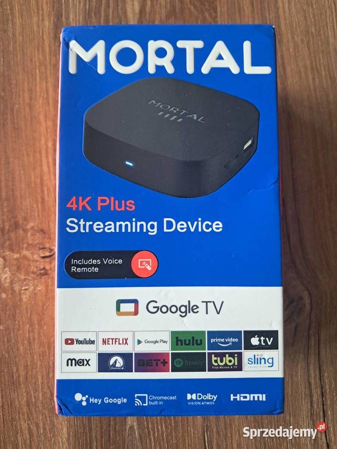 nowy smart TV mortal 8GB128GB android 16 brak