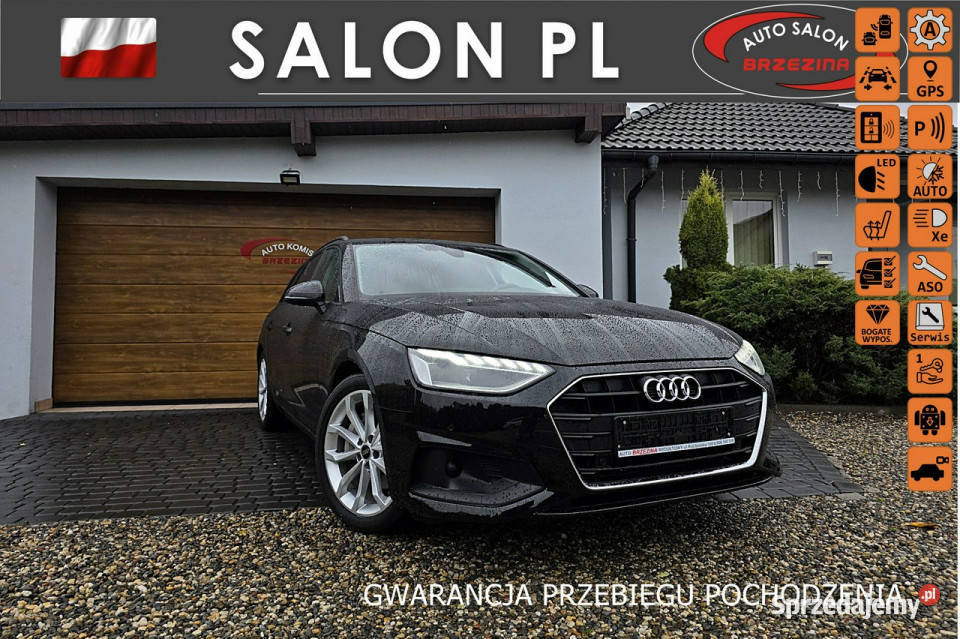 Audi A4 serwis ASO hak FV23 automat B9 2015 śląskie Rydułtowy