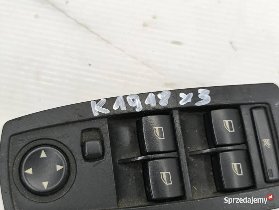 PRZYCISKI PRZEŁĄCZNIK PANEL SZYB BMW X3 E83 wielkopolskie