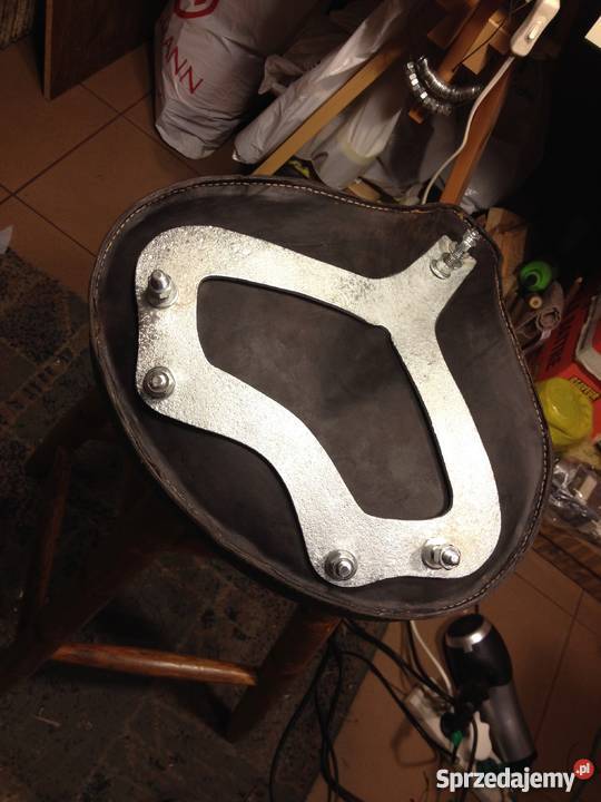 Brooks B170 siedzenie do motocykla z końca lat Piotrków Kujawski sprzedam