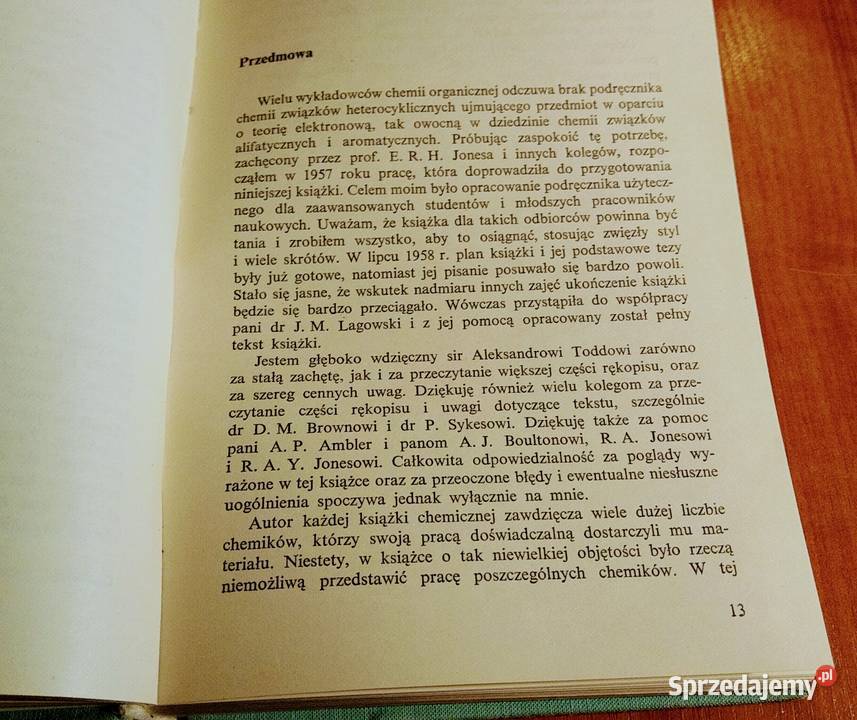Chemia związków heterocyklicznych A R Katritzky pomorskie Gdańsk