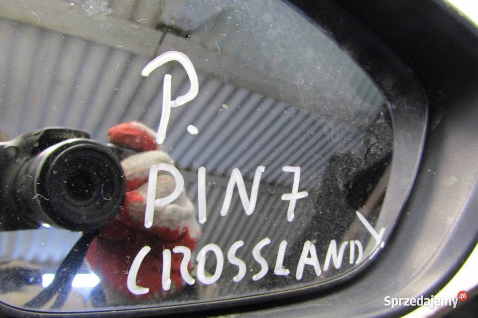 LUSTERKO PRAWE 7 PIN Z22V OPEL CROSSLAND X osobowe