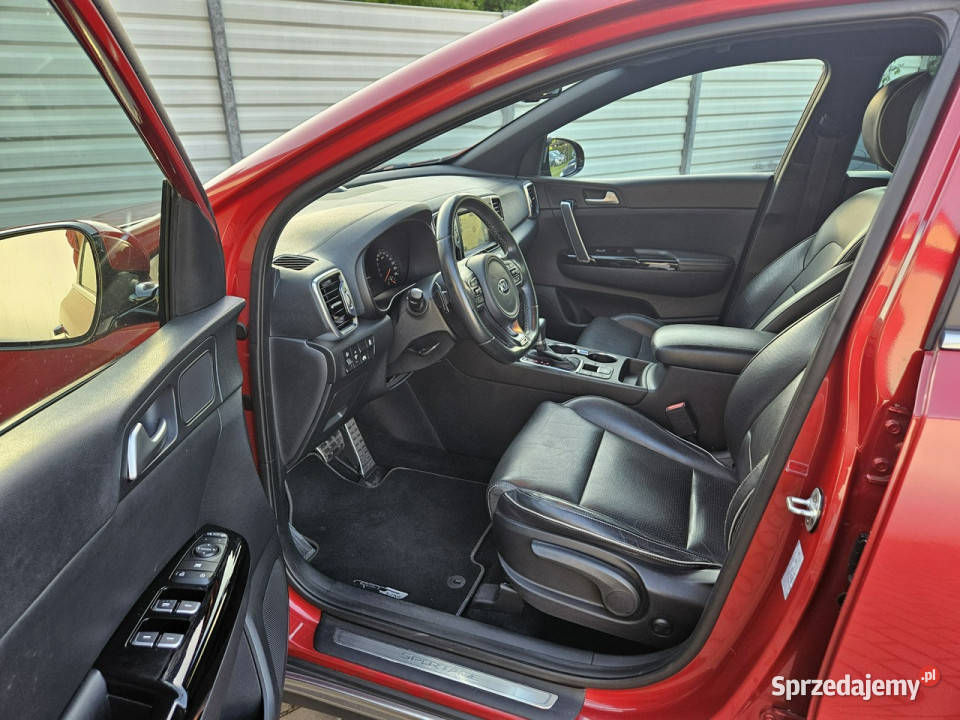 Kia Sportage 16 TGDI 177 GT Line 4x4 AWD automat kurtyny powietrzne