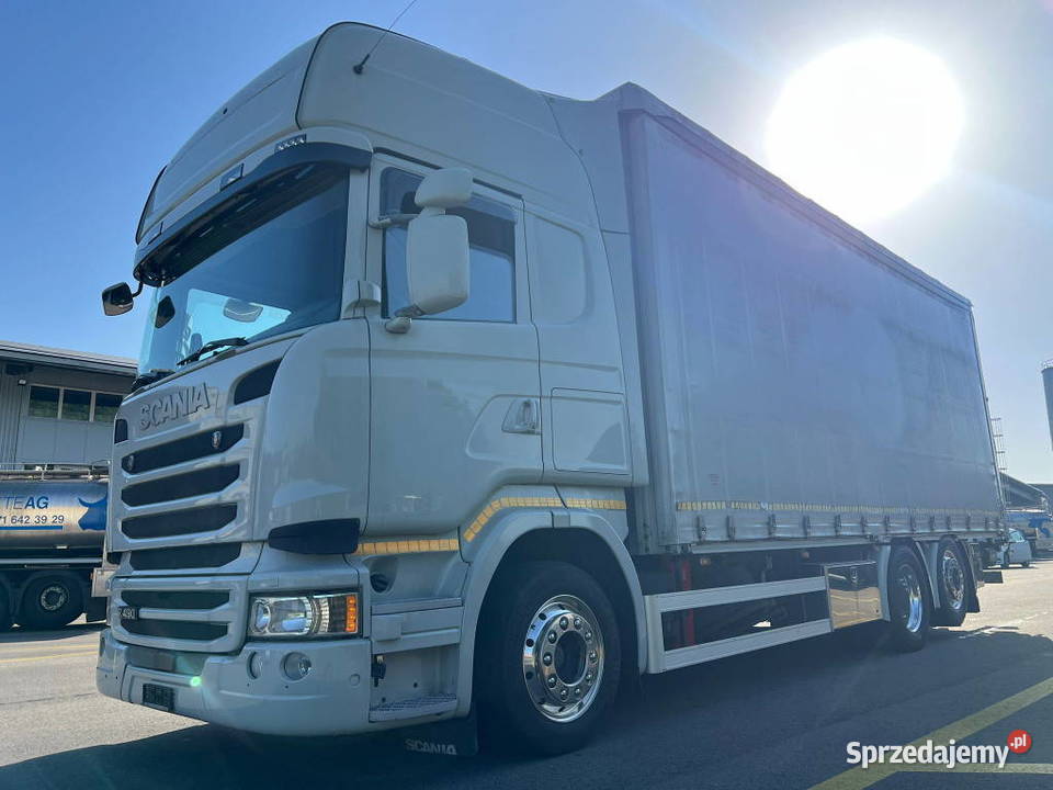Burto firanka Scania diesel Skrzynie z plandeką Warszawa