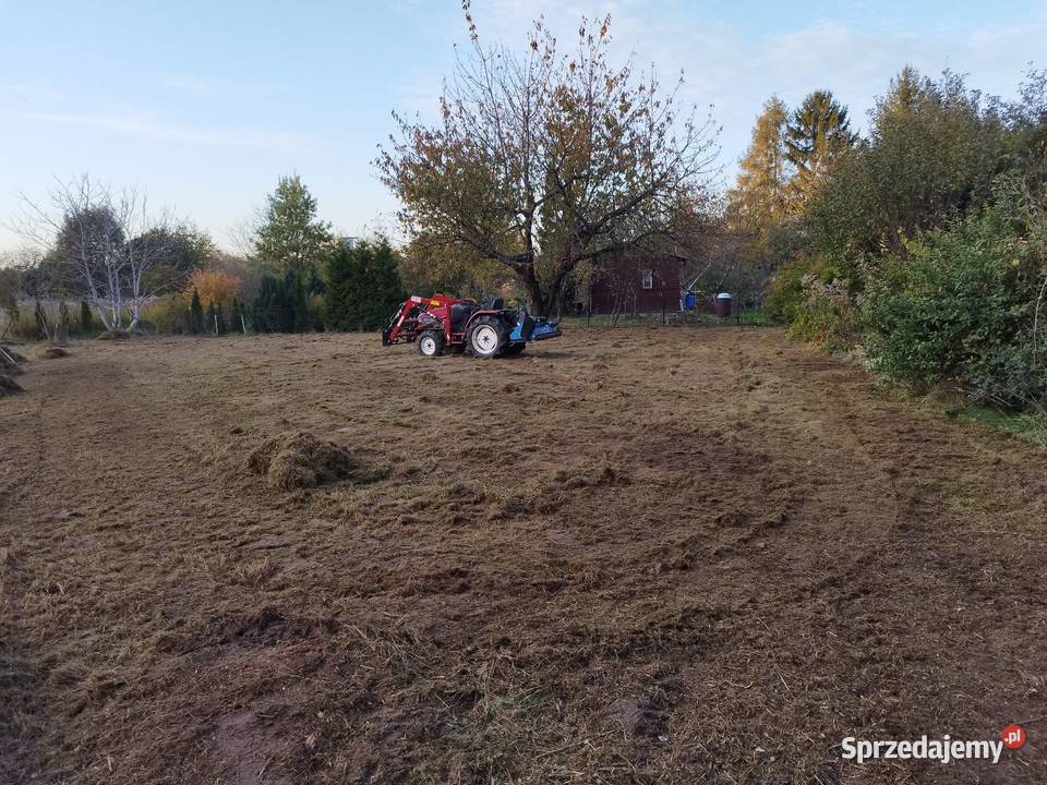 Usługi glebogryzarką separacyjną Zakładanie