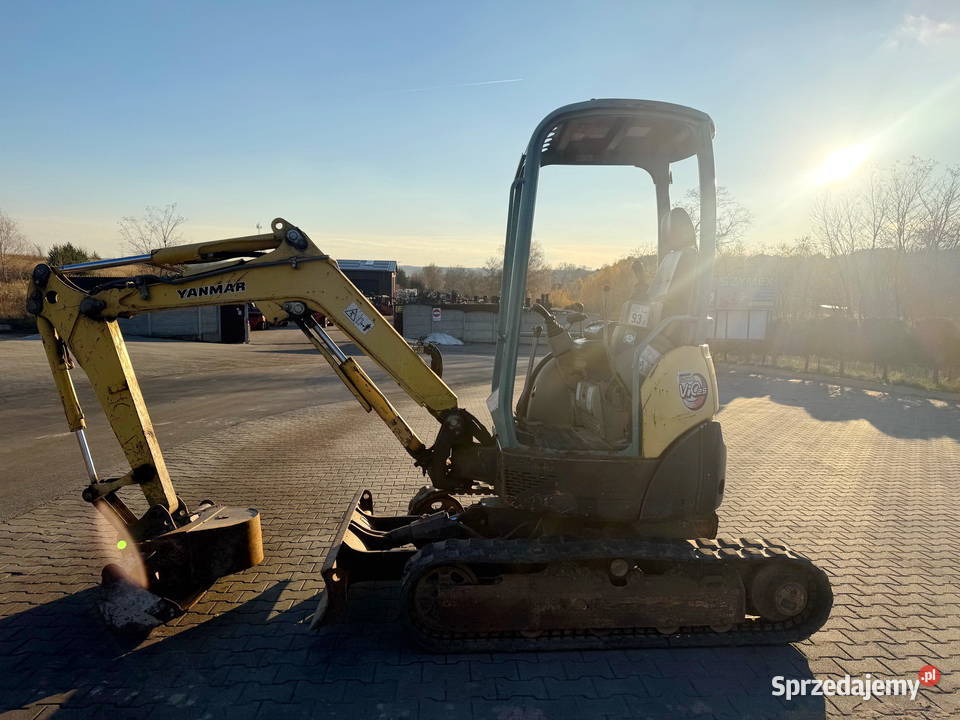 minikoparka YANMAR VIO254 waga 2700 przebieg łódzkie Działoszyn