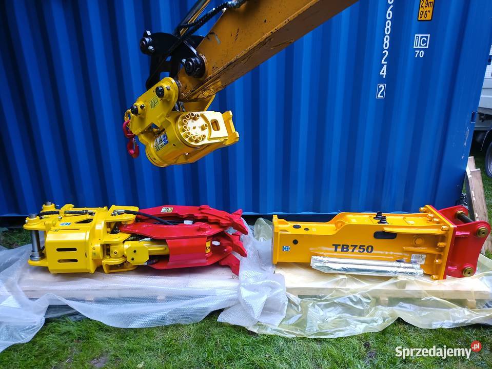 Wiertnica hydrauliczna do koparki 510 ton Osprzęt roboczy Kraków sprzedam