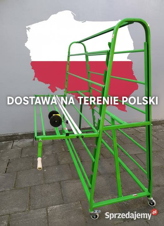 Stojak z licznikiem do odmierzania folii Bydgoszcz