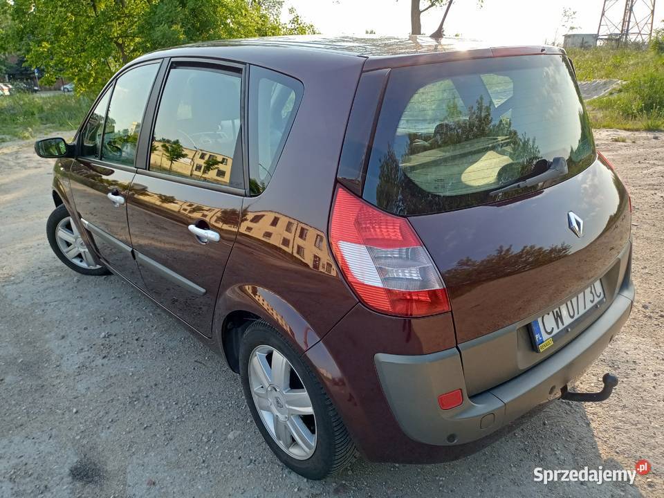Renault Scenic 2003 16 benzyna Zarejestrowany w Polsce kujawsko-pomorskie sprzedam
