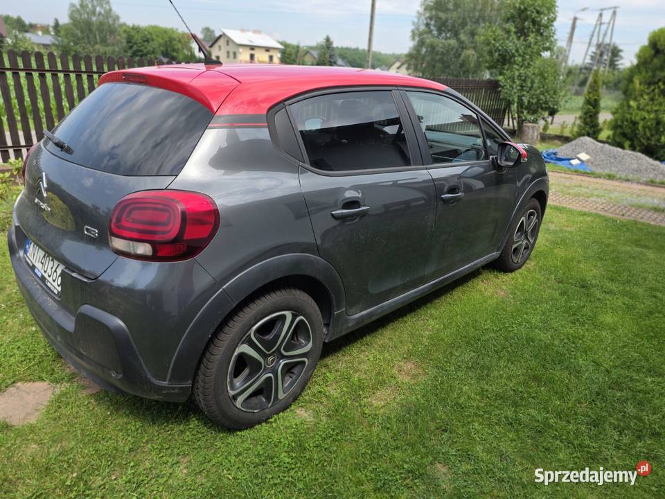 Citroen C3 12 PureTech 82 60 kW 2017 37 000 1199cm3 Zgłobice sprzedam