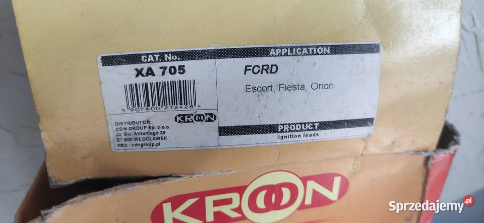 Przewody zapłonowe FORD nowe Układ elektryczny Kraśnik sprzedam