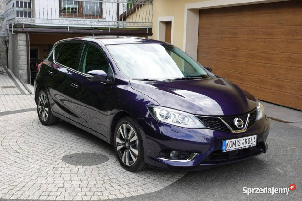 Nissan Pulsar Kamera 360 Potwierdzony Przebieg lakier metallic Płońsk