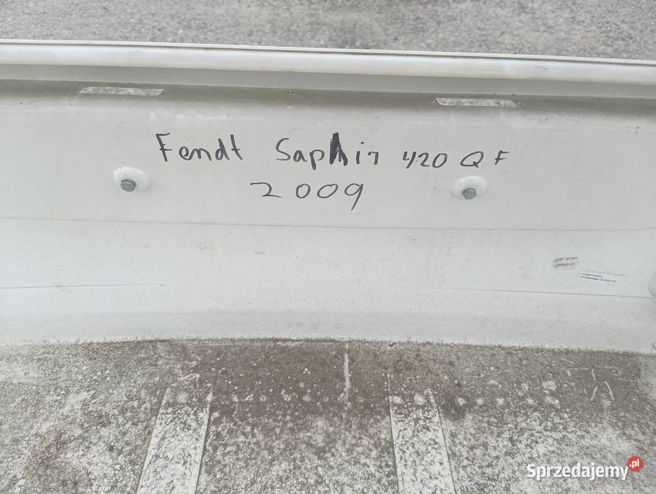 Zderzak przyczepy kempingowej Fendt Saphir 420 Odrowążek