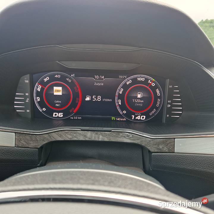 Skoda superb 20tdi 2017r Automat virtual Zbiersk sprzedam