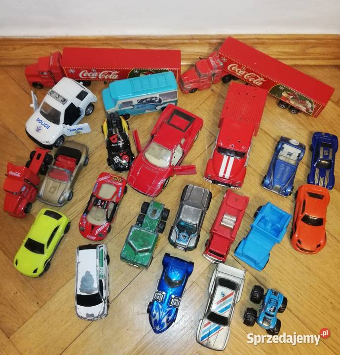 Zestaw 22 samochodów Tanio mazowieckie sprzedam