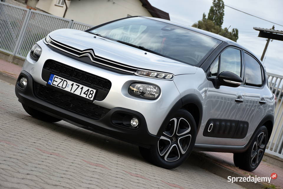 Citroen C3 III SHINE 12MPI 82 87900 Wyposażony bluetooth łódzkie Zduńska Wola