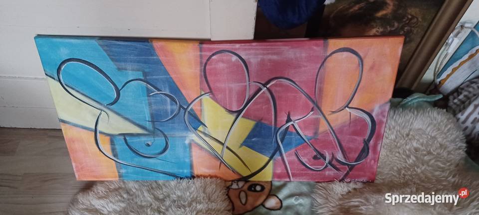 obraz 95492 plótno podpisany Kubistyczny Gniezno