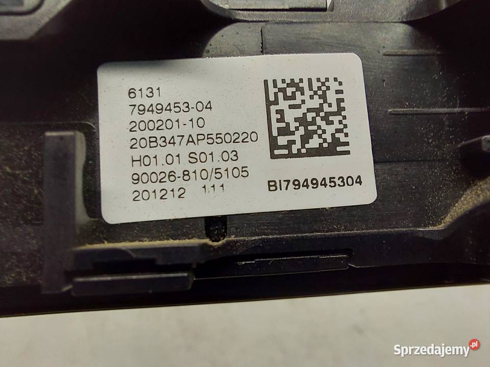 BMW G23 M440i Cabrio Panel radia 7949453 Panele sterowania, przełączniki dolnośląskie sprzedam