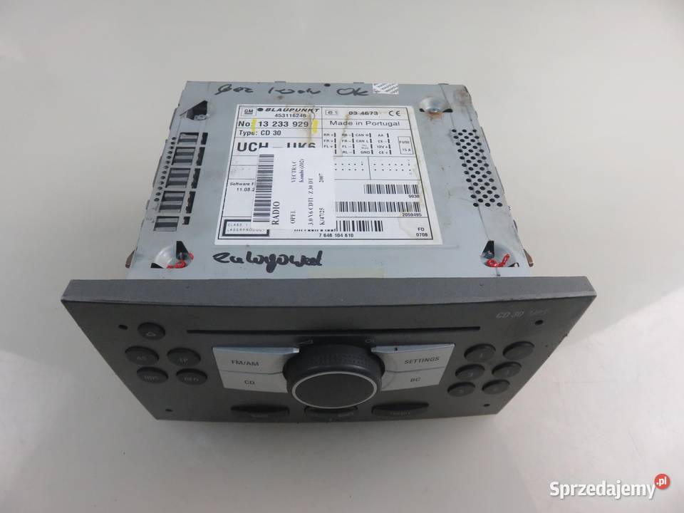 RADIO OPEL VECTRA C Kombi Z02 13233929 24461295