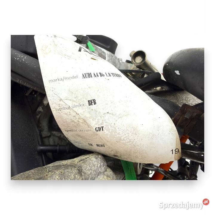 SILNIK BFB Audi A4 B6 B7 18 T TURBO 163 benzyna Chełm