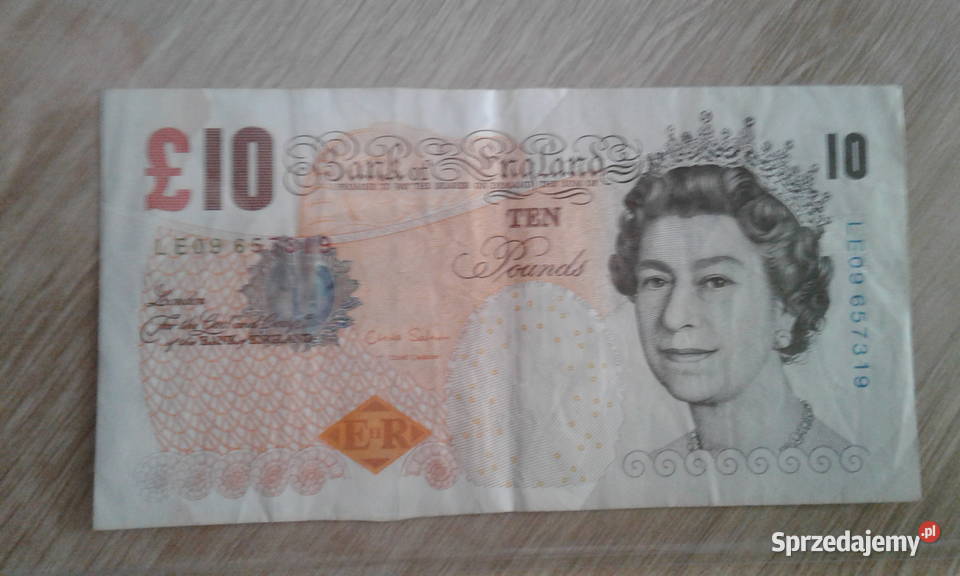 10 FuntówWielka Brytaniaseria LE Konin